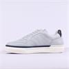 Tommy Bowe Brache Casual Laced Shoe - Light Grey Leather